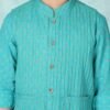 Cotton Slub Block Printed Kurta Set